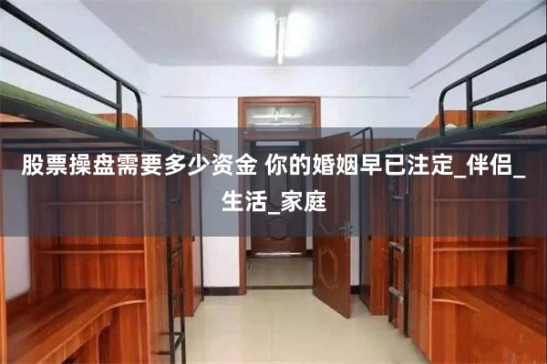 股票操盘需要多少资金 你的婚姻早已注定_伴侣_生活_家庭
