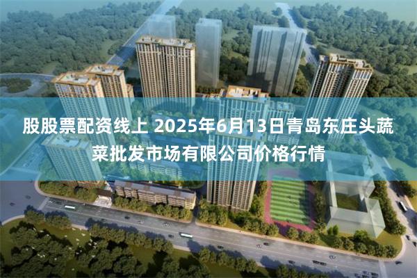 股股票配资线上 2025年6月13日青岛东庄头蔬菜批发市场有限公司价格行情